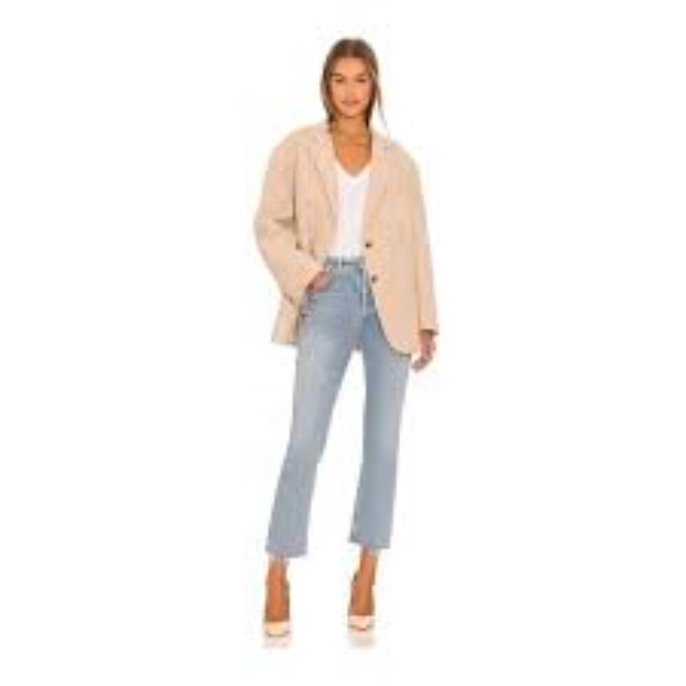 Citizens of Humanity Isola Crop Jean • Size 24 • Light Wash • Distressed